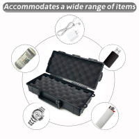 Caja De Almacenamiento Magnética Para Llaves Con Fuerte Imán Impermeable Y Antióxido Caja Oculta Para Llaves De Coche ABS - details 5