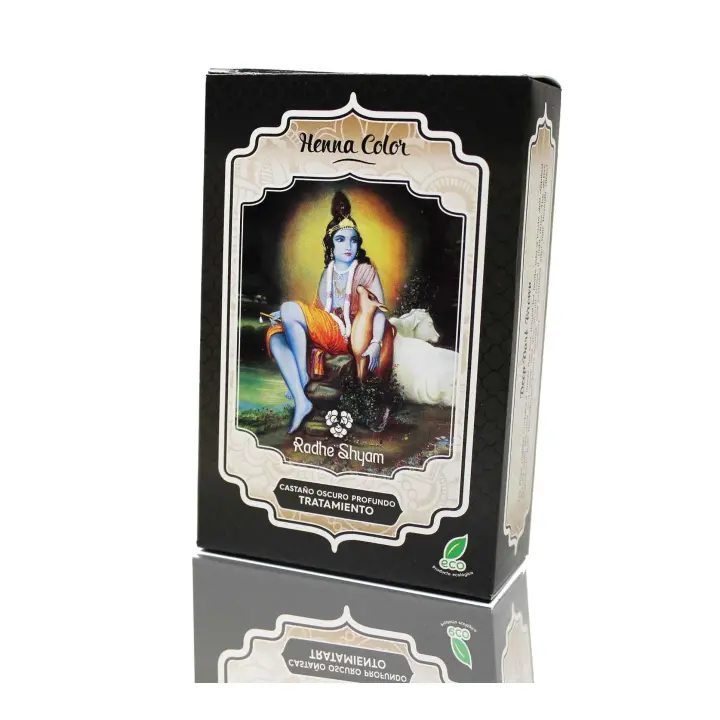 Henna Radhe Castaño Oscuro Profundo Tratam. 100 G - 1
