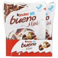 Mini KINDER BUENO  - Pack 2/6 bolsas - Bolsa de 20 unidades - Crujiente barquillo envuelto individualmente, recubierto de chocolate con leche y con un relleno cremoso de leche y avellanas - details 2