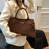 Bolso De Hombro Para Mujer Gran Capacidad Retro De Otoño/Invierno Diseño De Niche Alta Calidad Bolso De Mano Para Comercio Bolsa De Tote - details 3