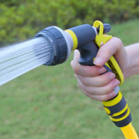 Pistola De Agua De Alta Presión Para Lavar Coche Y Riego Jardín Contraer Y Expresar Agujero De Drenaje Plástico Herramienta De Limpieza - details 6