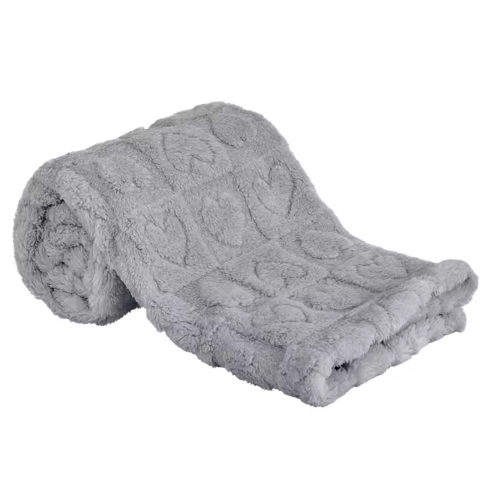 Manta gruesa para bebé, de franela jacquard de color puro, de felpa para niños, suave manta de coral polar para bebé - 1