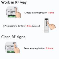 Interruptor Inteligente De Cortina WiFi Tuya Para Rollos Cortinas Y Ventanas Control Remoto 433 Compatibilidad Con Google Home Alexa - details 2