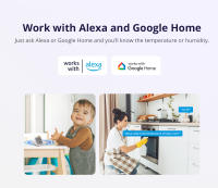 Sensor De Temperatura Y Humedad Zigbee 3.0 SONOFF SNZB-02D Con Pantalla LCD Monitoreo En Tiempo Real Con Ewelink Compatible Con Alexa Y Google Home - details 9