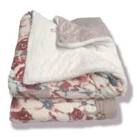 Mercatienda.es Edredón Nórdico Sherpa Tolrá Cama 150 | Sedalina & Borreguillo | +600gr/m2 - Térmico Invierno + Cuadrantes Regalo | MOD C009 - Color Pétalo - details 3
