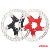 ZTTO Freno De Disco Para Bicicleta Rotor Flotante 6-bolt 203mm180mm160mm Aluminio De Alta Resistencia Ajustable Para Cualquier Tipo De Palancas Para MTB Y Bicicletas De Carretera - details 2