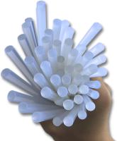 EasySpeed Barra de Pegamento, Barra Silicona Caliente, Pack 65 Piezas, 7 mm Diámetro x  200 mm Largo,  Transparente, Bricolaje y Manualidades - Recambio para Pistola - details 0