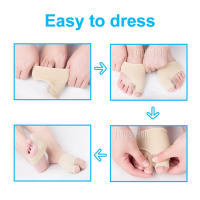 Corrector De Bollo De Dedo De Silicona Separador De Dedos Alivio Del Dolor Articulación Del Bollo Orthopedic Pedicure Sock Tamaño Normal - details 8