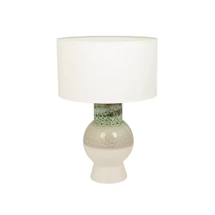 LAMPARA CERAMICA MULTICOLOR C/PANTALLA HM32231 FIJALO - 1