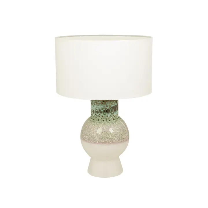 LAMPARA CERAMICA MULTICOLOR C/PANTALLA HM32231 FIJALO - 1