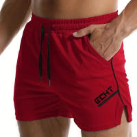Shorts De Running Para Hombre Estilo Verano Deporte Fitness Malla Secado Rápido Transpirable Entrenamiento Pantalones De Sudor - details 37
