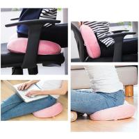Cojín Ortopédico Multifuncional De Memoria Para Alivio De La Presión Elevador De Caderas Tapete De Asiento Con Tela De Plush Para Adultos - details 0