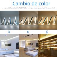 Tiras LED COB Flexibles 5M 10M 12V 24V 320LEDs/M Alta Densidad Luz Lineal Para Decoración De Habitaciones 3000K 4000K 6000K - details 2