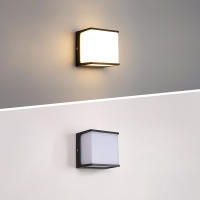 Lámpara De Pared LED Para Exteriores Impermeable IP65 Sin Sensor De Movimiento 8W Iluminación Para Jardín Y Porche Estilo Moderno - details 3