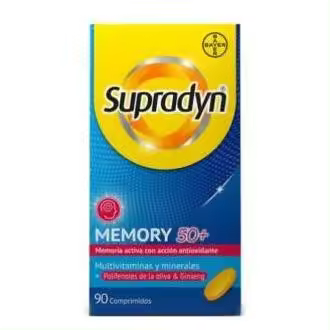 Bayer Supradyn Memory 50+, 90 Comprimidos - 1