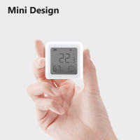 Sensor De Temperatura Y Humedad Inteligente MOES Tuya Con Pantalla LCD Control Remoto Por App Y Voz Compatible Con Google - details 0