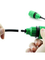 2Pcs Adaptador De Conexión Rápida Con Conector Barbado De 1/4 (ID 4mm) O 3/8'' (8mm) Para Riego Del Jardín Herramientas De Jardinería - details 4