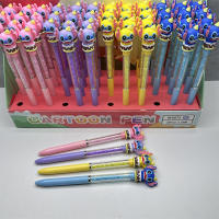 Bolígrafo De Punto De Lápiz Disney Stitch 12/48pcs Anime Lindo Diamante Color Lilo & Stitch 0.7mm Azul Para Estudiantes Regalo De Papelería - details 6