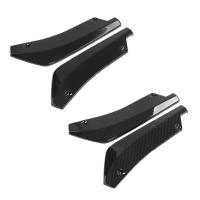 Par deSpoiler De Canard Para Parachoques Trasero Universal ABS Difusor De Esquinas Modificación De Coche Decoración De Panel Lateral Del Automóvil - details 1
