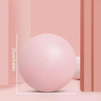 Bola De Yoga Para Mujer Gimnasio Fitness Antiestalla Gruesa 25 Cm Pilates Ejercicio Mini Bola Modeladora De Piernas Y Caderas - details 8