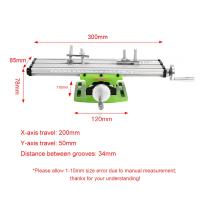 Máquina De Trabajo Multifuncional Con Mesa De Trabajo Y Pinza De Nariz Para Perforación Ajustable Y Fixtura Para Vise - details 6