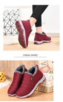 Zapatos De Mujer Otoño Invierno Casual De Algodón Con Suela Gruesa Calientes Antideslizantes Asequibles Con Envío Gratis Botas De Tobillo - details 10