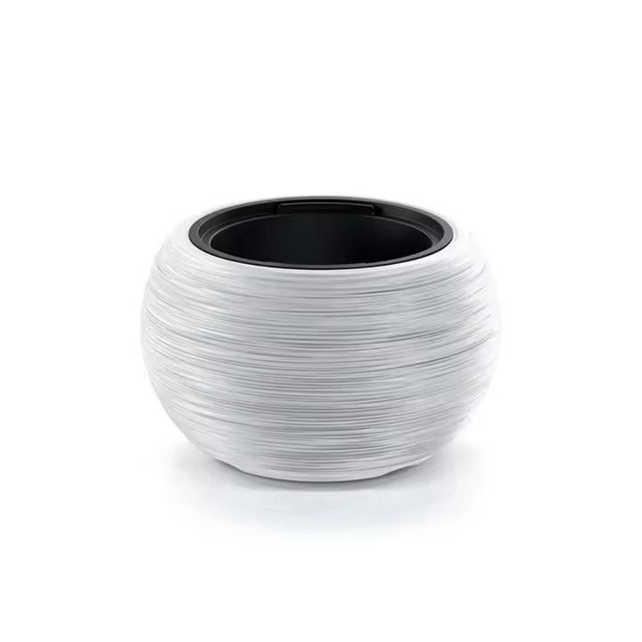 Macetero Blanco con Depósito FURU 37,8x37,8x23 Cm - Prosperplast - 1