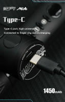 Kit De Máquina De Tatuaje Inalámbrica Profesional Con Motor Sin Núcleo 1450 mAh Bajo Ruido Para Artistas Corporales Maquillaje Permanente - details 8