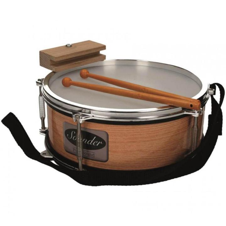 Claudio Reig Tambor Palillero Metalizado de 23.5cm x 10cm