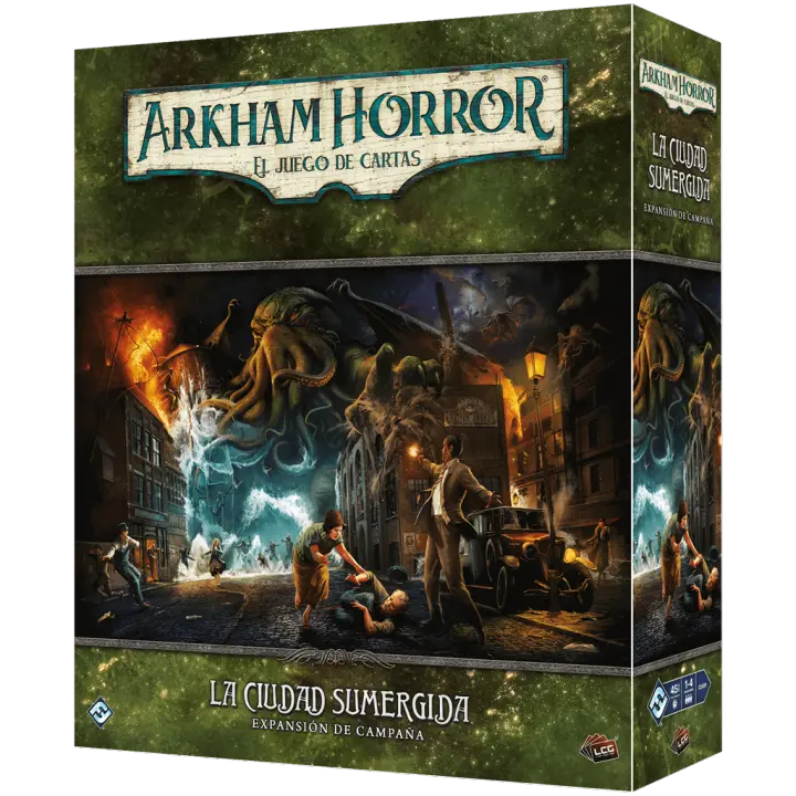 Arkham Horror LCG:  La ciudad sumergida expansión campaña - 1