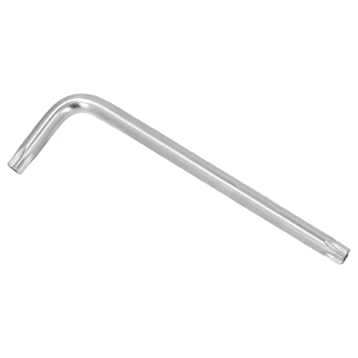 Llave torx inviolable larga acero cromo vanadio profesional t45 mm. llave estrella, llave allen estrella - 1