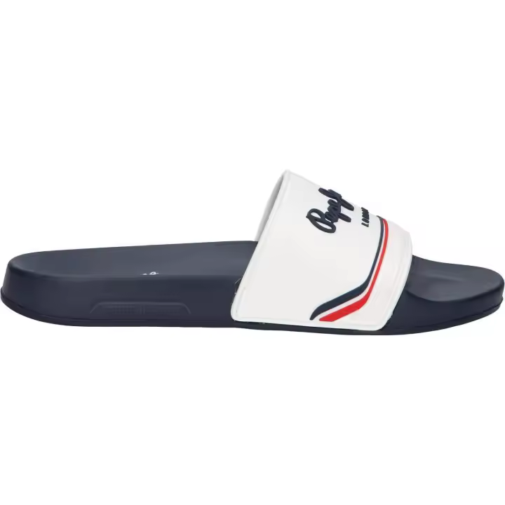 Sandalias de Hombre pepe jeans PMS70160 SLIDER ORIGIN M 800WHITE - 1