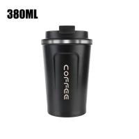 Taza Termo De Acero Inoxidable Para Viaje Con Capacidad De 380/510ML a Prueba De Fugas Para Té Agua Café Thermo Cafe Car - details 6