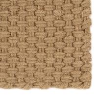 vidaXL Alfombra rectangular yute natural Dimensiones 80 x 160 cm,  120 x 180 cm,  160 x 230 cm y mas Alfombras de área  Alfombra de Piso para Sala de Estar Dormitorio Habitación Salón - details 0