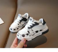 Zapatos Casuales Para Niños Y Niñas En PU Cuero Rojos Con Patrón De Puntos Cómodos Y Transpirables Zapatos De Camina Para Estudiantes Tallas Menores Verificación De Talla Sugerida - details 12