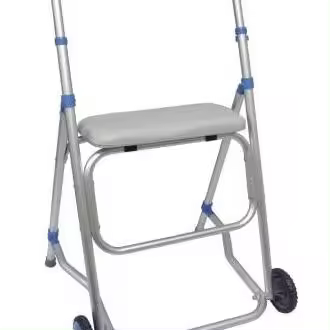 Garcia 1880 Andador Aluminio, Ruedas, Asiento - 1