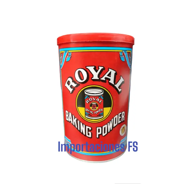 LEVADURA ROYAL 900GRS. - PREPARADO EN POLVO CON GASIFICANTES PARA HORNEAR - ROYAL BAKING POWDER. - 1