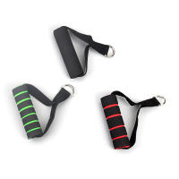 Manijas De Gimnasio Con Anillo D-Ring De Metal Para Ejercicios De Agarre Resistencia Bandas De Enfriamiento Accesorios De Fitness Para Máquina De Cables En Casa - details 2