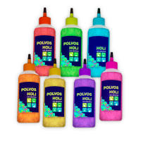 Polvos Holi Fiestas | Bote de Polvos holi variados | Botella de polvos Holi para fiestas | Bote de polvos Holi para fiestas - details 0