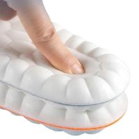 1 par 4D Zapatos suaves plantas para pies Fascitis Plantar Plantilla Arch soporte ortopedico inserciones Deportivas absorción de choque almohadillas de Zapatos - details 0