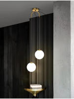 Modernidad Lámpara Colgante De Vajilla De Vidrio Para Comedor Sala De Estar Oficina Iluminación Pendente Decorativa Para La Casa - details 7