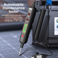 HT86A Detección De Voltaje De Coche 100V Pluma No Contacto Ajustable Prueba De Voltaje DC Con Retroiluminación Herramienta De Mantenimiento De Fallas Electrónicas - details 6