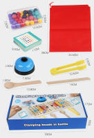 Juego Educativo De Tablero De Palos Para Niños Y Niñas Juego De Alineación Y Sorting De Bolas Para Desarrollar Habilidades Motoras Finas Juego De 2 Jugadores Para Niños Menores De 12 Años - details 15