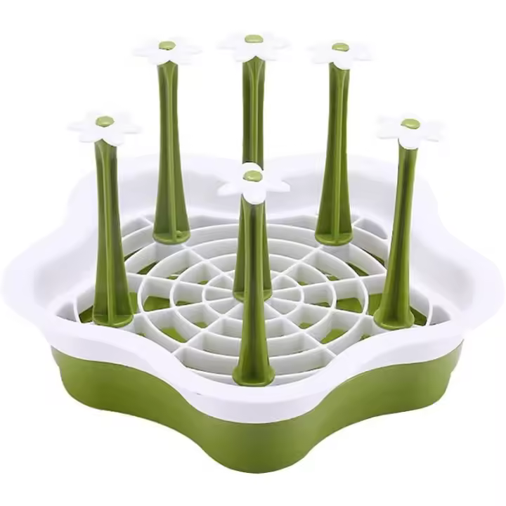 Baby Bottle Dryer Rack Bottle Dryer Rack Bottle Drying Racks For Bottles And Accessories Bottle Drainers Rack Baby Bottle Dryer Bottle Drainers green - 1