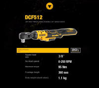 Llave De Impacto Sin Cable Dewalt DCF512 De 3/8 Pulgadas Con Motor Sin Escobillas Velocidad Variable Herramienta Eléctrica 20V - details 6