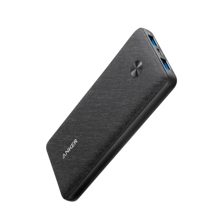 Anker Innovations Batería Externa para móvil Power Bank de 10000 Mah Superslim Black - bateria movil Ultra Delgado - 1