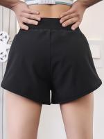 Shorts De Correr Para Mujer Con Bolsillo Anti-Exposición Y Corte Ajustado Fitness Entrenamiento Ligero Y Secado Rápido Yoga - details 3