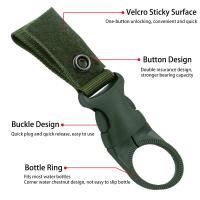 Portabotellas De Nylon Con Hebilla Y Ganchillo Para Camping Y Seguridad Al Escape Herramienta Esencial Para Exteriores - details 3