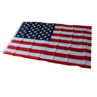 Bandera Estadounidense 150x90cm De Alta Calidad Poliéster Doble Cara Con Ganchos USA Flag Para Uso Nacional - details 5