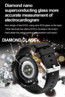 Smartwatch ECG función ECG, 1,43 pulgadas ultra retina 466 * 466 pantalla táctil completa, llamada bluetooth, la medición no invasiva de glucosa, temperatura corporal, oxígeno en sangre, control de la presión, la formación respiratoria - details 7
